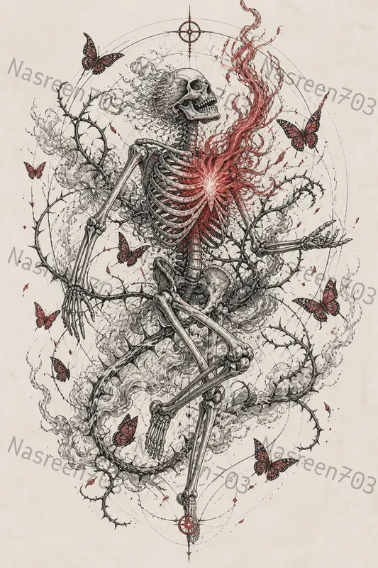 Ethereal Anatomica Linework