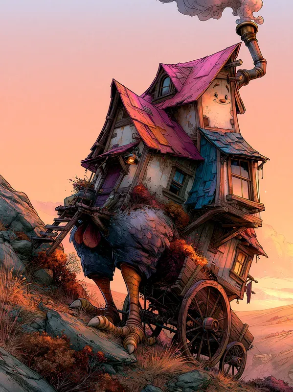 Whimsical Cartoon Dreamscapes