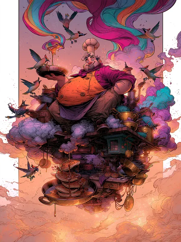 Whimsical Cartoon Dreamscapes