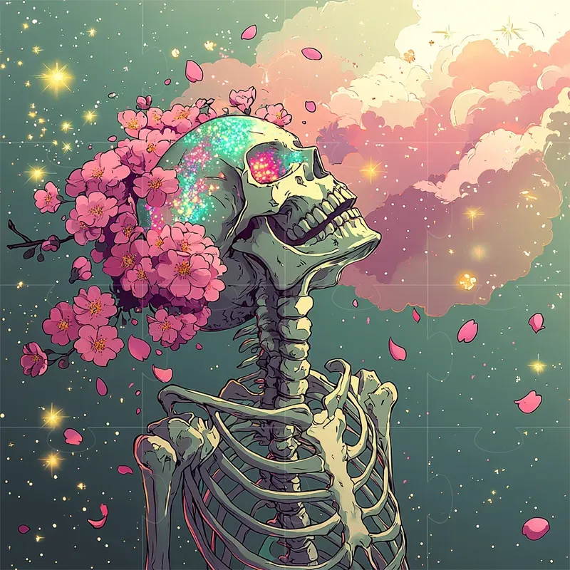 Iridescent Anime Prints