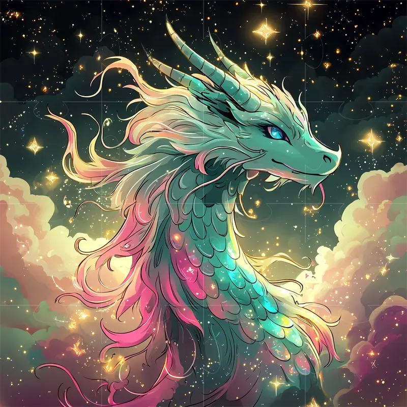 Iridescent Anime Prints