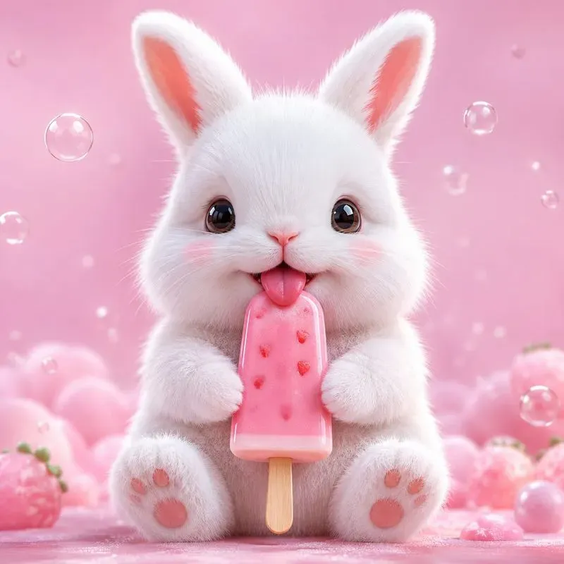 Cute Animal Popsicle Portraits