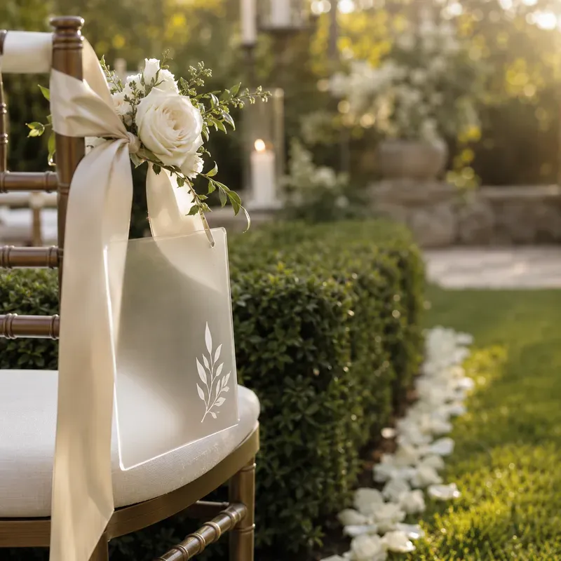 Ceremony Aisle Marker Photo Builders