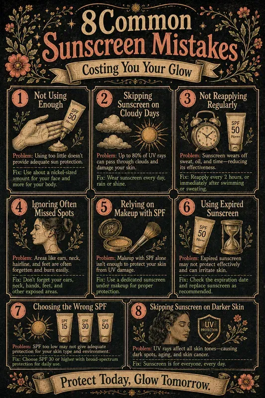 Skincare Mistakes Poster Generator