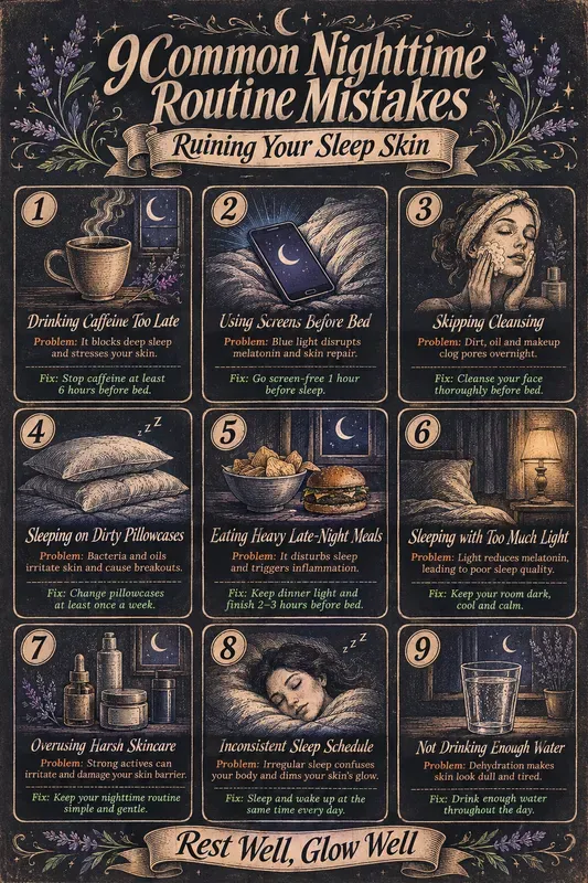 Skincare Mistakes Poster Generator