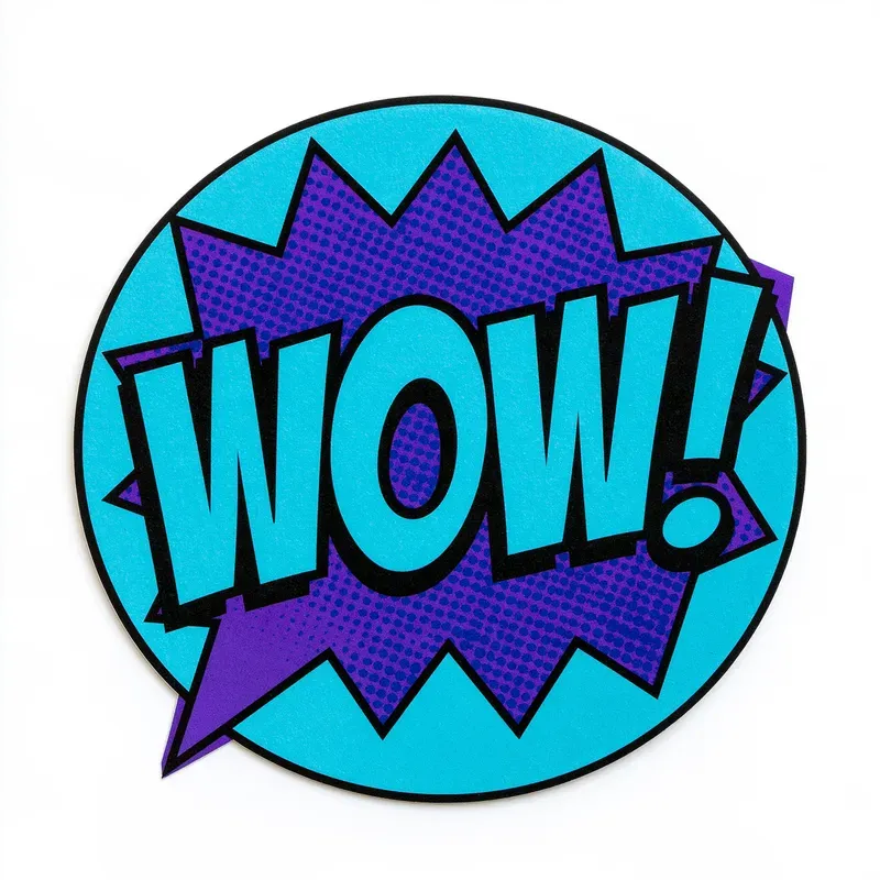 Comic Book Sound Effect Stickers