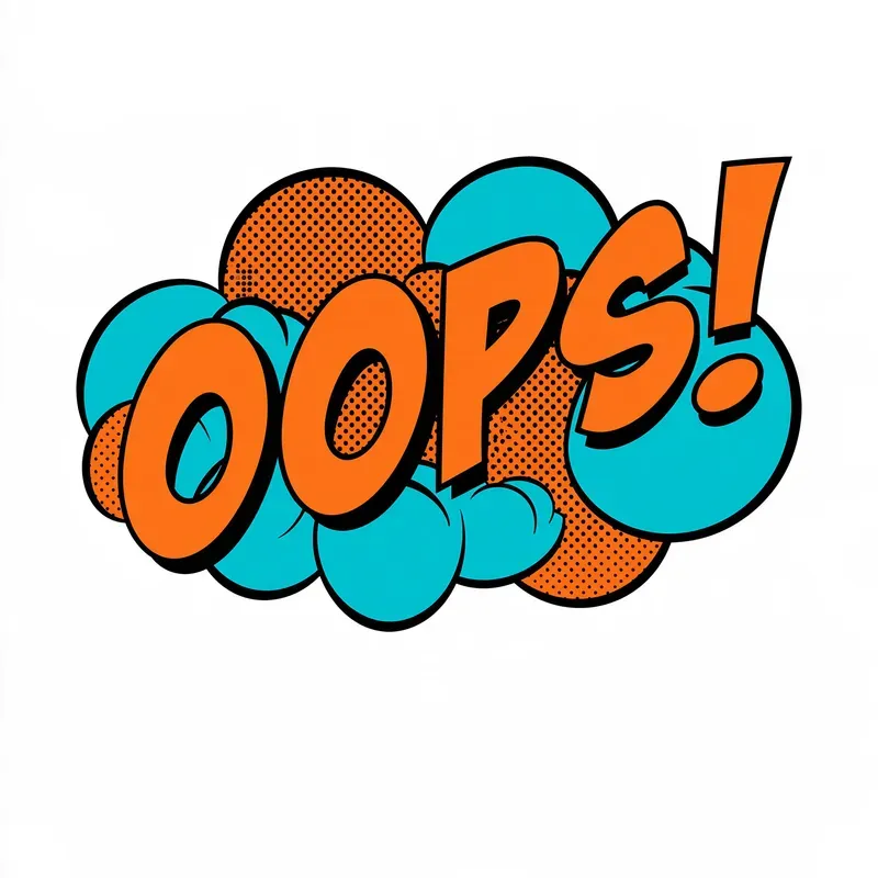 Comic Book Sound Effect Stickers