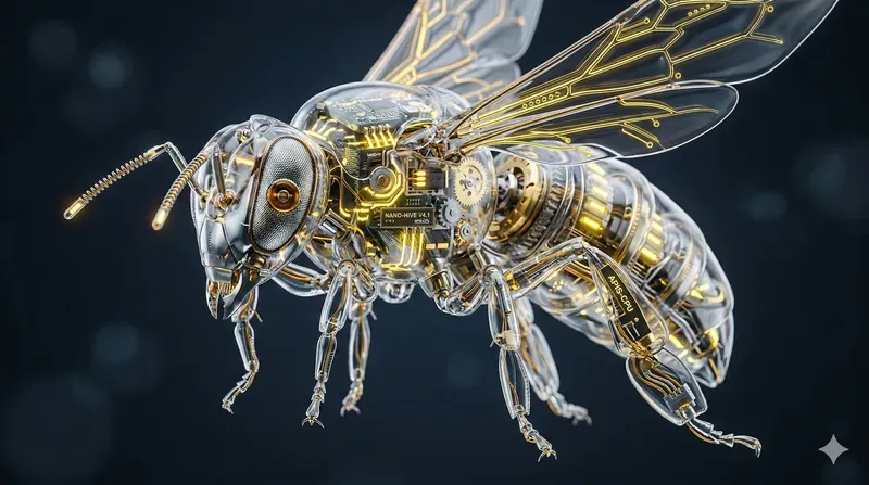 Futuristic Glass Tech Object Art