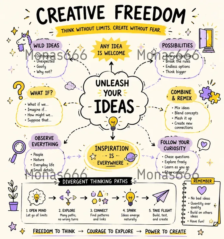 Handdrawn Doodle Infographic Posters