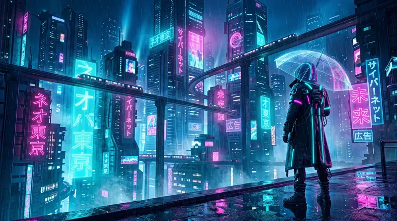 Cyberpunk Scifi Concept Art