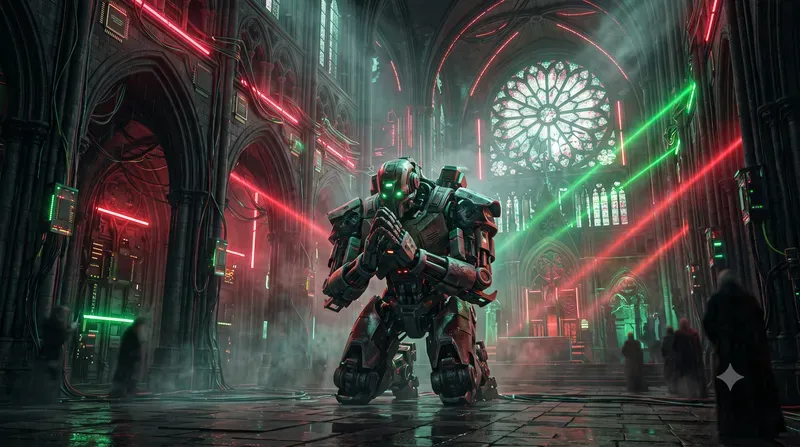 Cyberpunk Scifi Concept Art