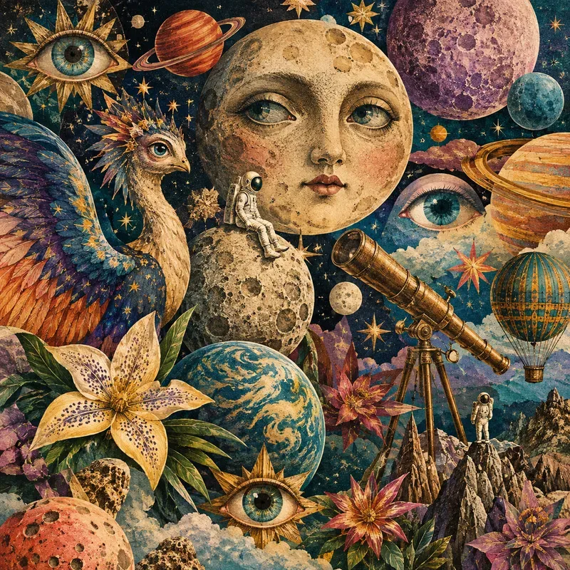 Surreal Retro Dream Collages