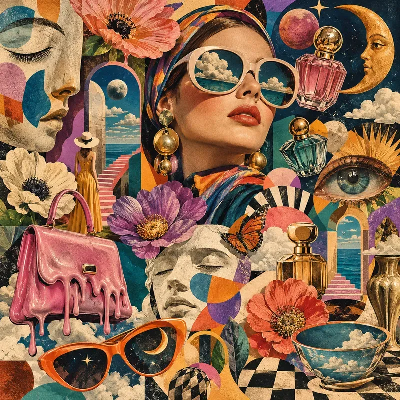 Surreal Retro Dream Collages
