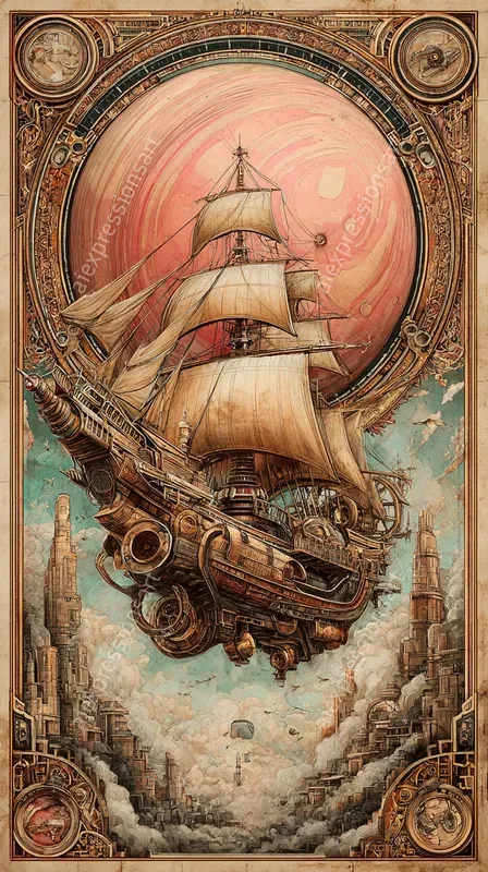 Steampunk Chronotarot Card Designers