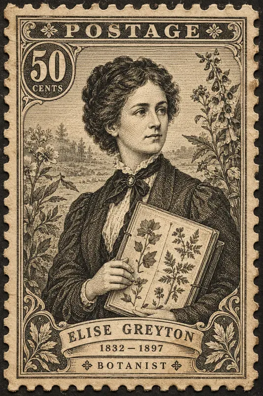 Vintage Historical Stamp Portraits