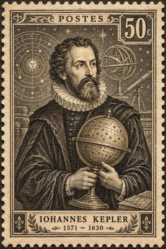 Vintage Historical Stamp Portraits