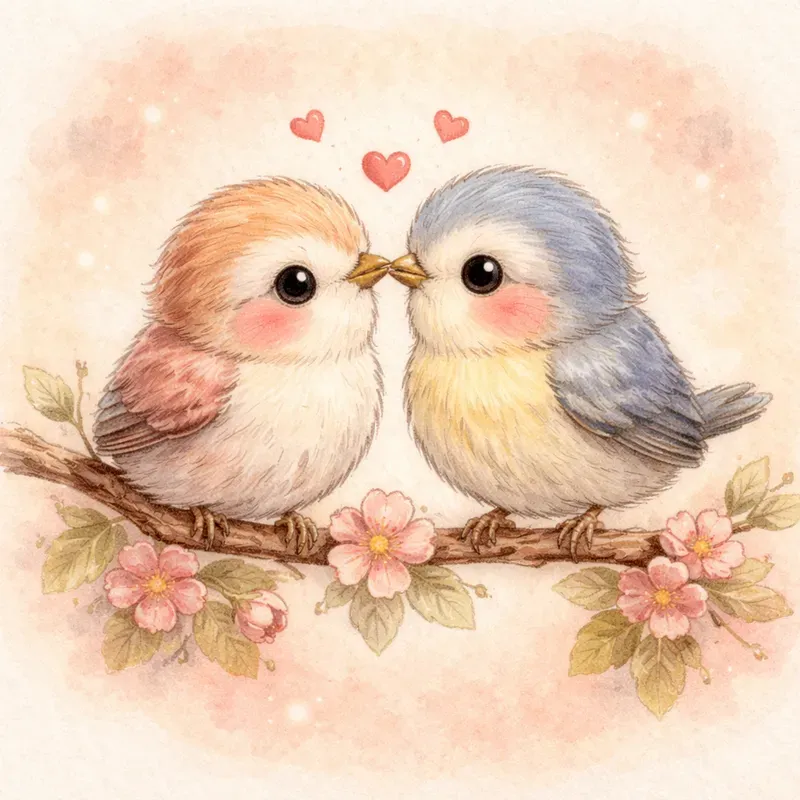 Whimsical Valentine Animal Story Moments