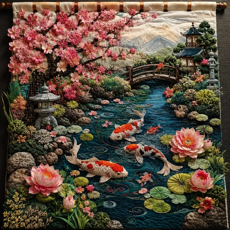 Rustic Textile Folk Art Scene Kits