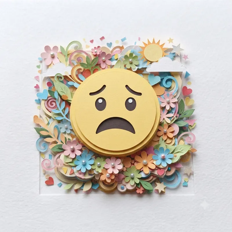 Paper Cutout Diorama Emoji Collections
