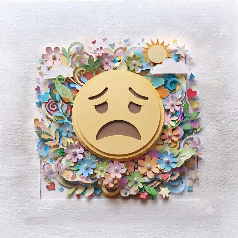 Paper Cutout Diorama Emoji Collections
