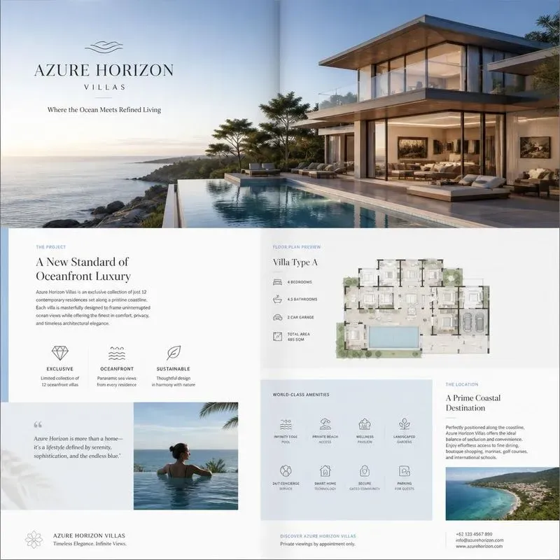 Premium Real Estate Brochure Generator