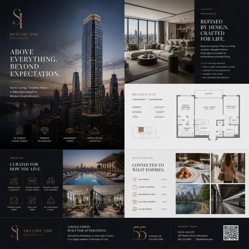 Premium Real Estate Brochure Generator