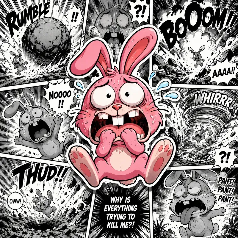 Panic Comic Cartoon Generator