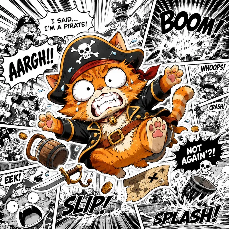Panic Comic Cartoon Generator
