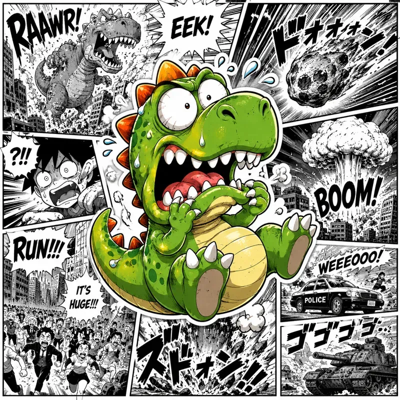 Panic Comic Cartoon Generator
