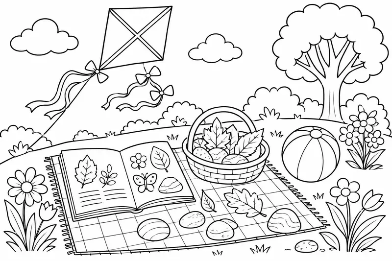 Islamic Kids Activity Coloring Pages