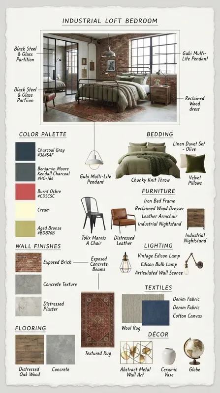 Handwritten Interior Design Mood Boards