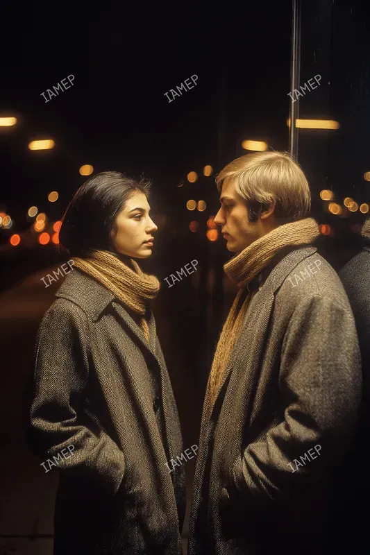 Cinematic 70s Night Portraits