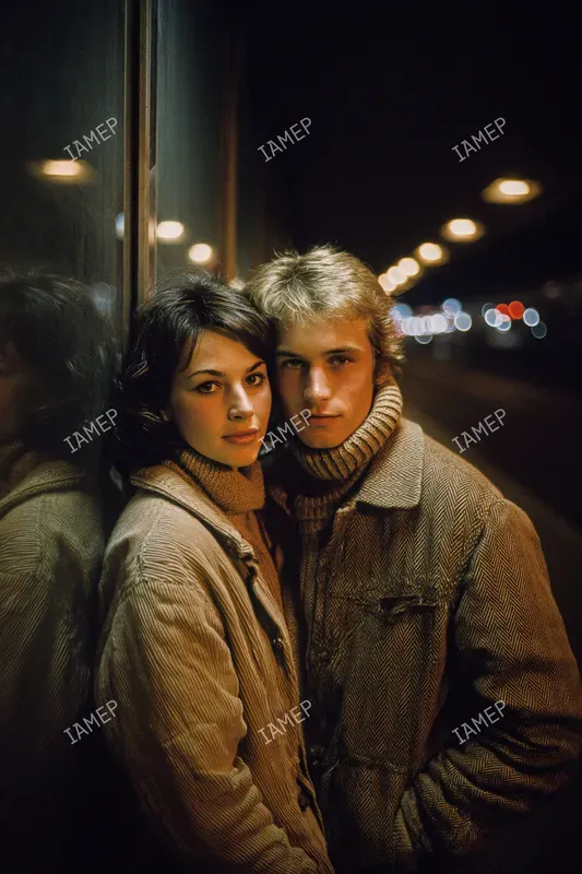 Cinematic 70s Night Portraits