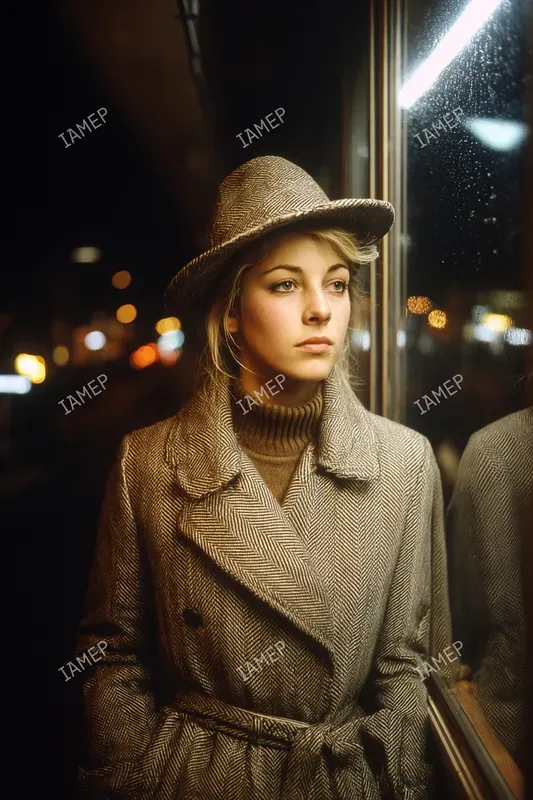 Cinematic 70s Night Portraits