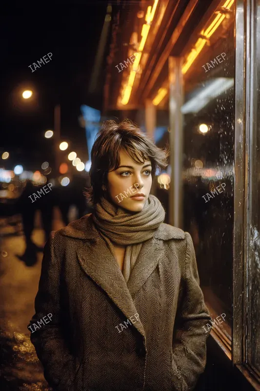 Cinematic 70s Night Portraits