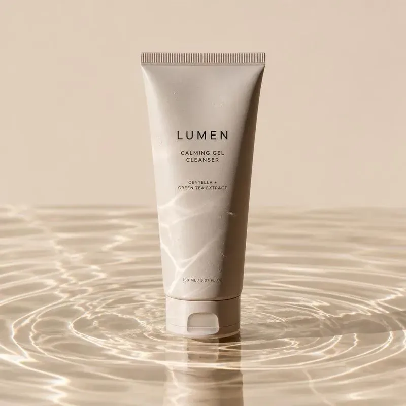 Luxury Cosmetic Bottles Water Ripples