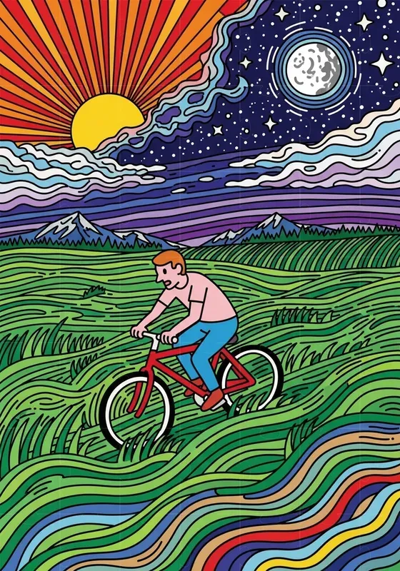 Psychedelic Motion Pop Worlds