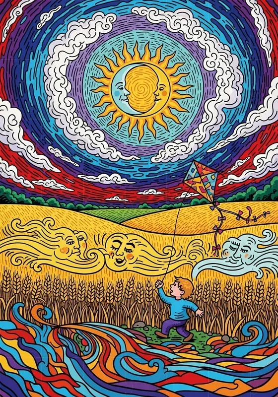 Psychedelic Motion Pop Worlds