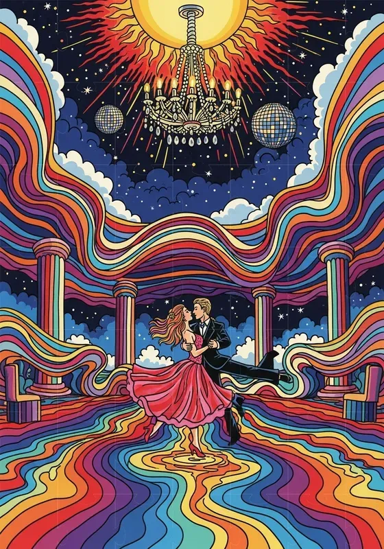 Psychedelic Motion Pop Worlds