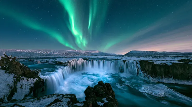 Aurora Twilight Sky Art Generator