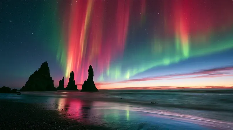Aurora Twilight Sky Art Generator