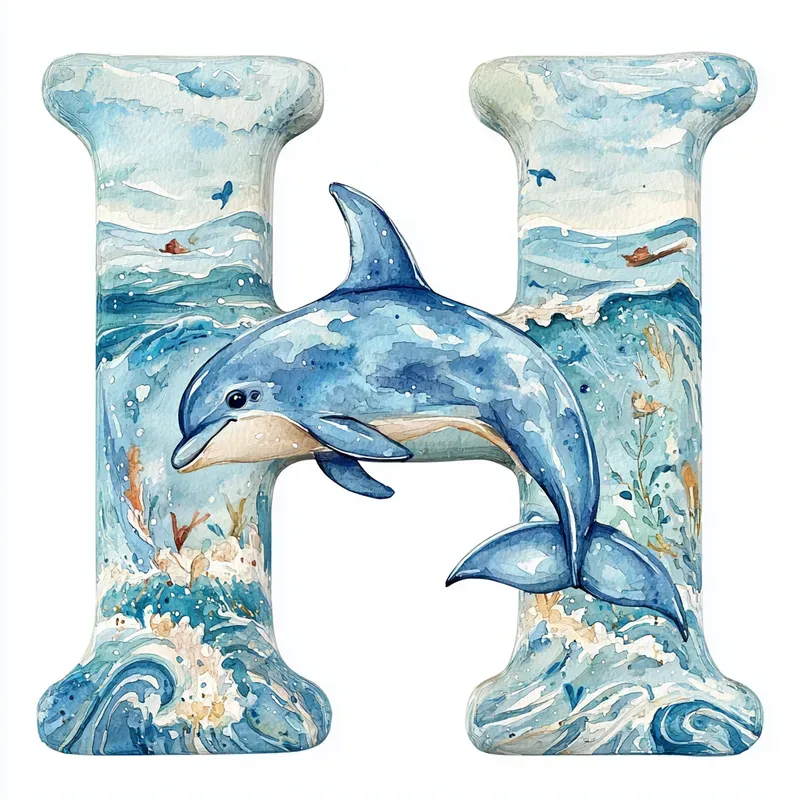 Watercolor Fonts With Baby Animals Midjourney Prompt | PromptBase
