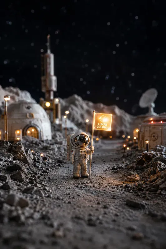 Miniature Toy Street Stories