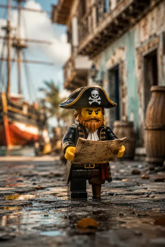 Miniature Toy Street Stories
