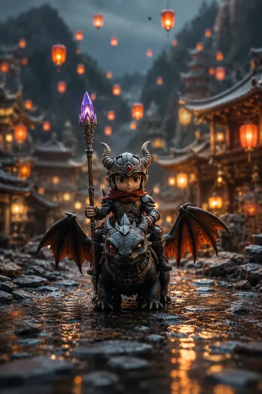 Miniature Toy Street Stories