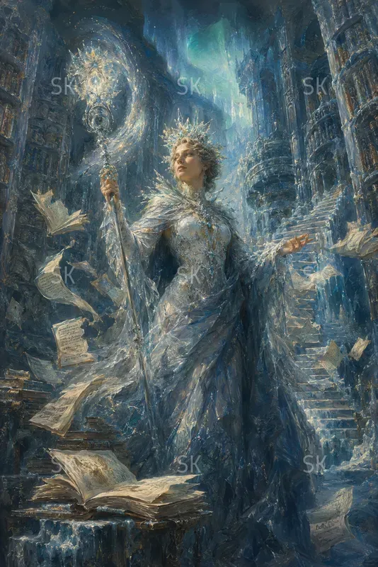Cinematic Fantasy Oil Painting Portraits