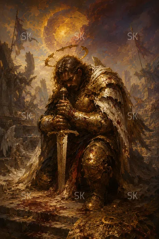 Cinematic Fantasy Oil Painting Portraits
