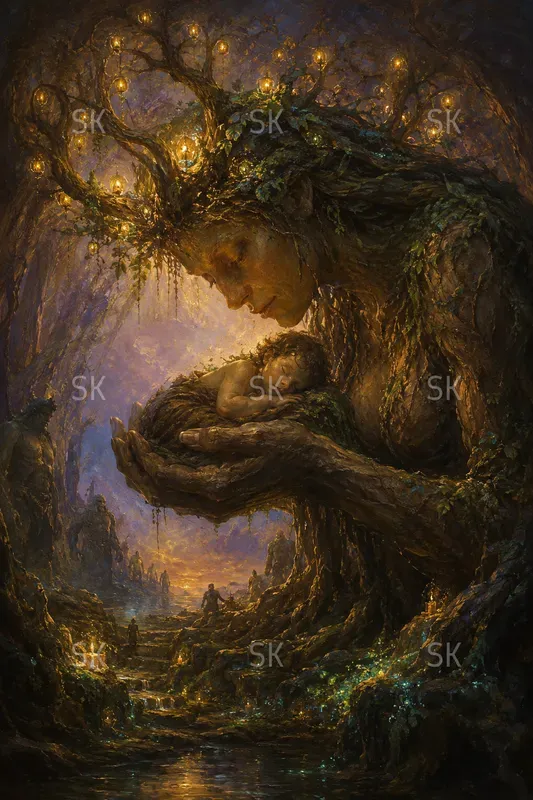 Cinematic Fantasy Oil Painting Portraits