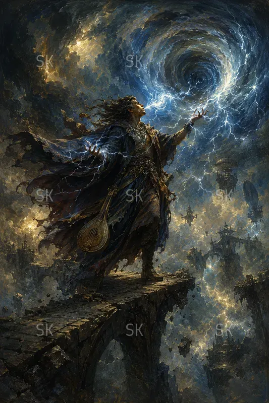 Cinematic Fantasy Oil Painting Portraits