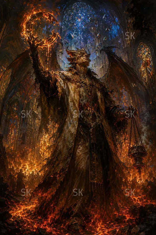 Cinematic Fantasy Oil Painting Portraits